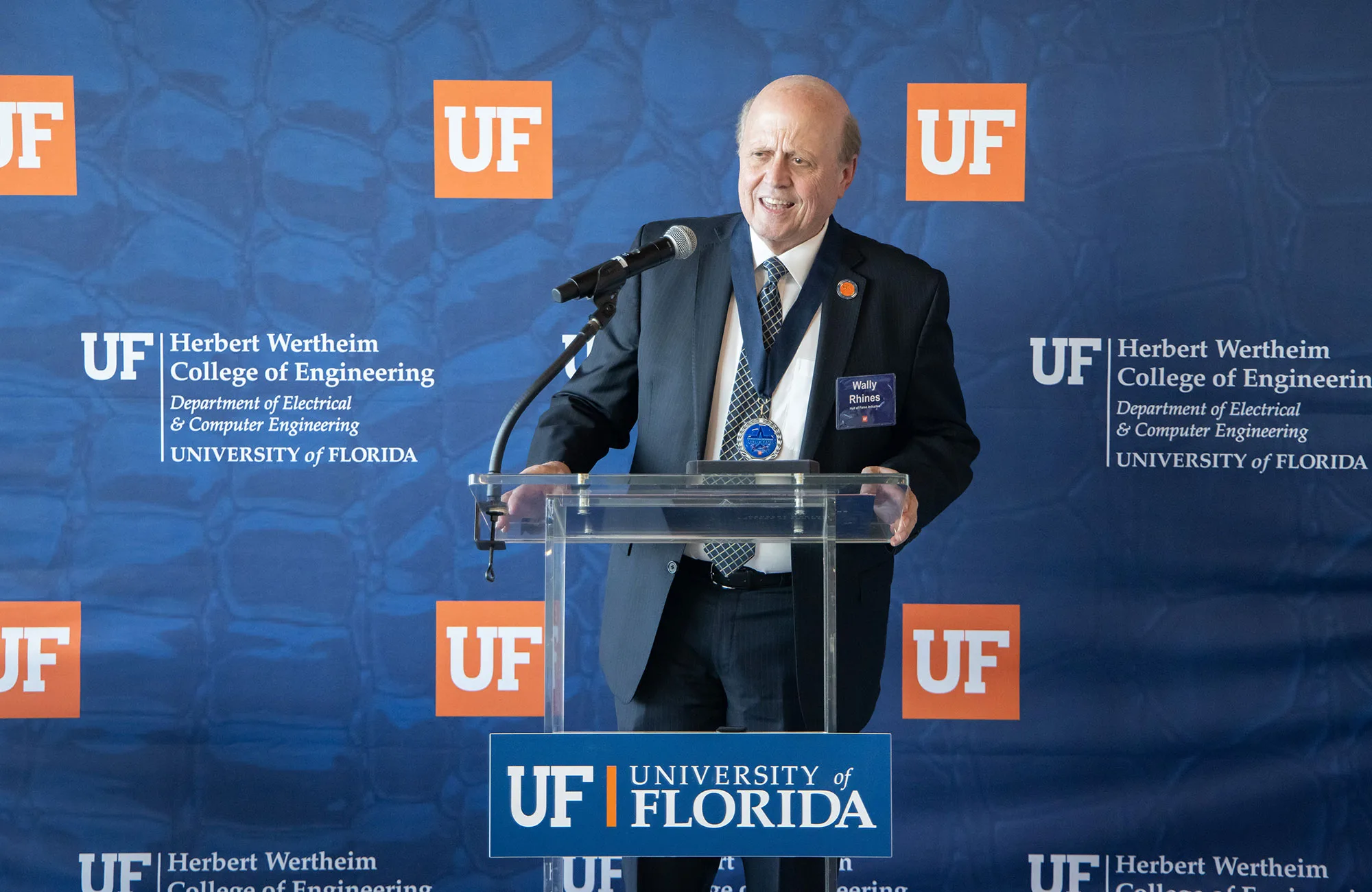 Wally Rhines, CEO and director of Texas-based Silvaco and a member of multiple advisory boards within the University of Florida’s College of Engineering