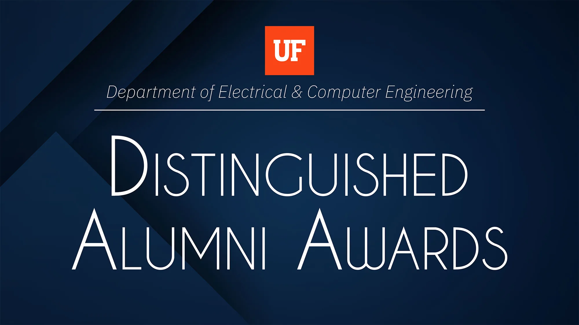 UF Department of Electrical & Computer Engineering Distinguished Alumni Awards